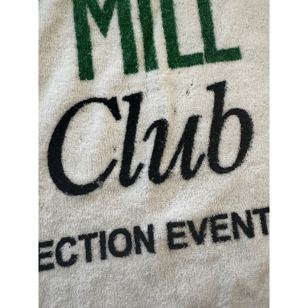 Vintage Meadow Mill Athletic Club USSRA 2004 Towel Squash Racket Baltimore MD - Picture 4 of 9
